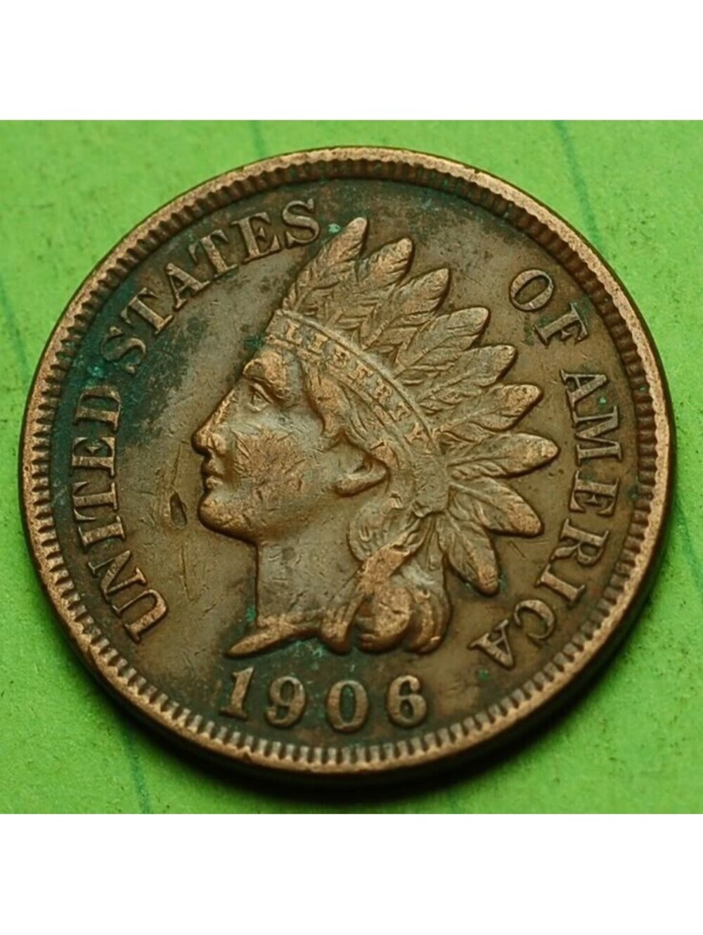 W882 1906 Indian Head Cent Penny 1c - Check Out Our Store ✨✨DETAILS WOW✨✨